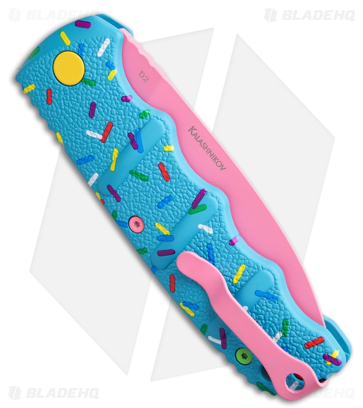 Boker Dessert Warrior® Remix Kalashnikov Dagger Automatic Knife (3.25" Pink)