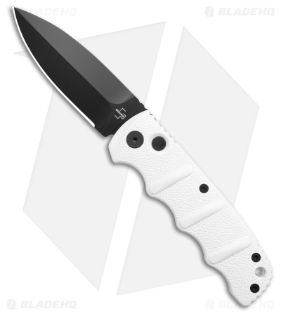 Boker Kalashnikov Dagger Automatic Knife Imperial White (3.25" Black D2) *DISC*