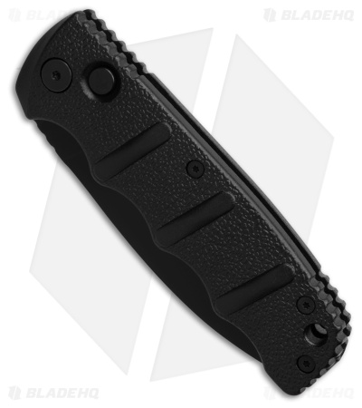 Boker Kalashnikov Dagger Automatic Knife Black Aluminum (3.25" Black D2)