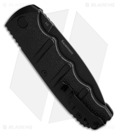 Boker Kalashnikov Dagger Automatic Knife Black Aluminum (3.25" Smokewash )*DISC*