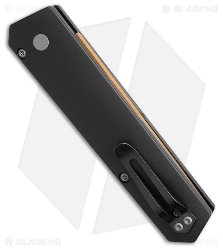 Boker Kwaiken Automatic Knife Black Aluminum (3" Tan)