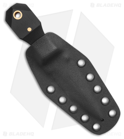 Boker Plus Pocket Rocket Fixed Blade Knife Black G-10 (2.9" Black Stonewash)