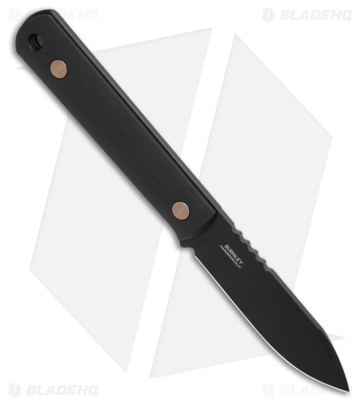 Boker Solingen BFF Packlite Aurum Noir Knife Black Richlite (2.6" Black) 120751