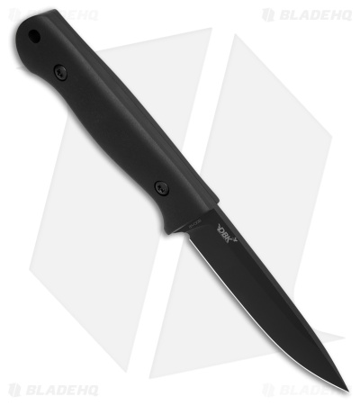 Boker Solingen DBK Bushfriend 2000 Fixed Blade Knife Black Richlite (4.3" Black)