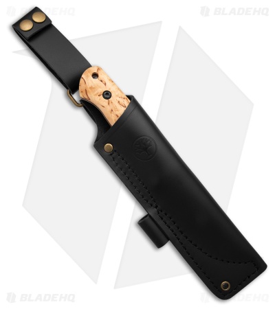 Boker Solingen DBK Bushfriend 2000 Fixed Blade Knife Curly Birch (4.3" Black)