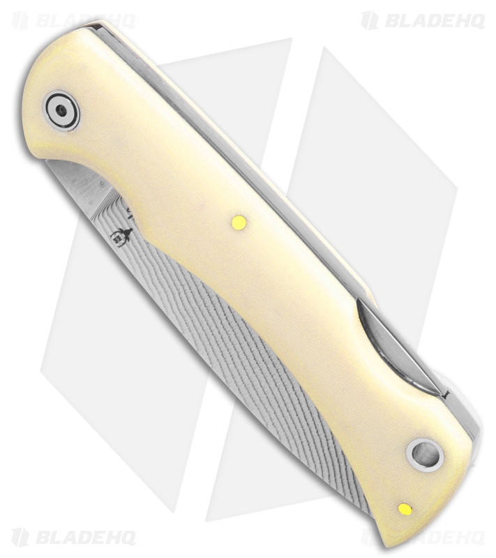 Muela BX-9W White Micarta (3.75 Damax)