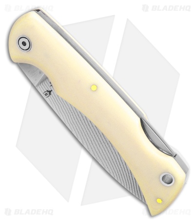 Muela BX-9W White Micarta (3.75 Damax)