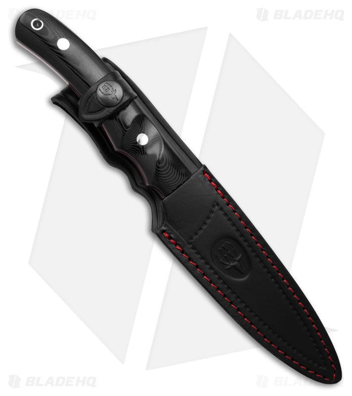 Muela Criollo 14M-DX Black  Micarta (5.25 Damascus)