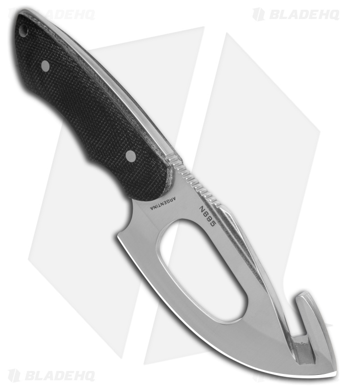Boker Arbolito Chaman Fixed Blade Knife Set Black Micarta 02BA5129M