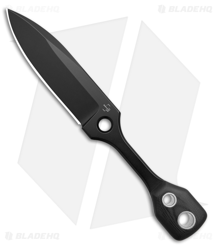 Boker Plus Fafo Fixed Blade Knife Black G-10/Steel (3.8" Black)
