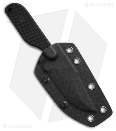 Boker Plus Kagat Fixed Blade Knife Black G-10 (3.4" Black) 02BP0001