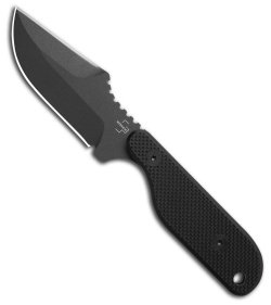 Boker Plus Kagat Fixed Blade Knife Black G-10 (3.4" Black) 02BP0001