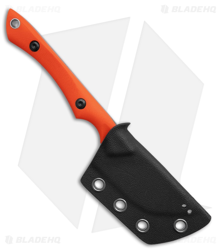 Boker Plus M.U.K. Fixed Blade Knife Orange G-10 (2.4" Stonewash)