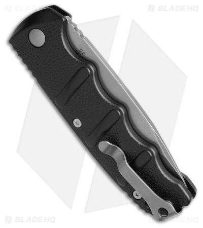 Boker Kalashnikov Drop Point Automatic Knife Black Aluminum (3.25" Stonewash)