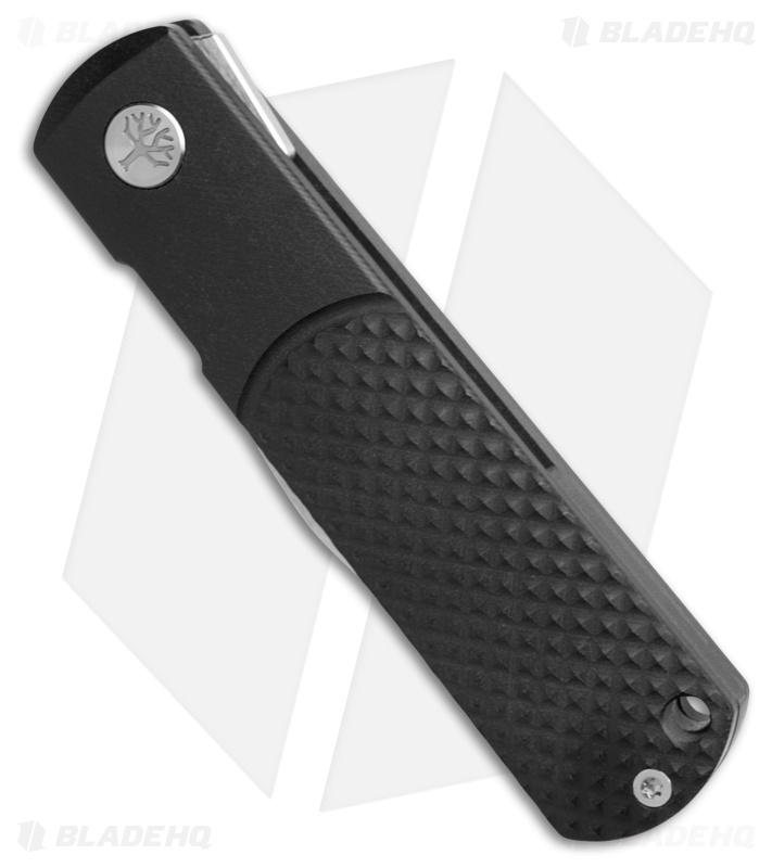 Boker Solingen BRLW Liner Lock Knife Richlite Black Diamond  (2.6" SW MagnaCut)