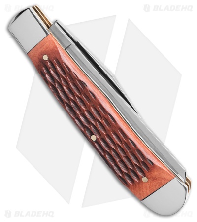 Boker TS 2.0 1095 Trapper Slip Joint Knife Jigged Brown Bone (3.2" Satin) 110881