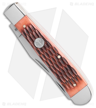 Boker TS 2.0 1095 Trapper Slip Joint Knife Jigged Brown Bone (3.2" Satin) 110881
