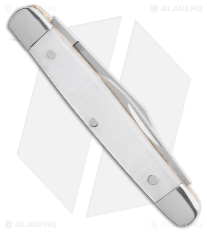 Boker TS 2.0 Pen Knife Knife White Faux Mother of Pearl