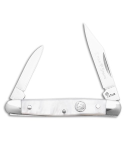 Boker TS 2.0 Pen Knife Slip Joint Knife Faux Mother Of Pearl (1.9" Satin) 110876
