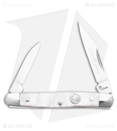 Boker TS 2.0 Pen Knife Knife White Faux Mother of Pearl