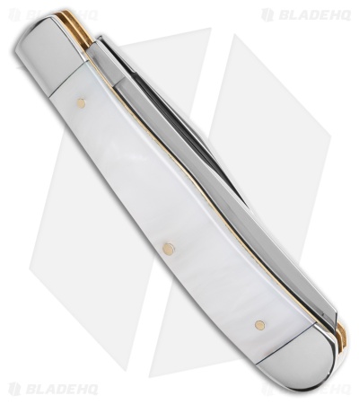 Boker TS 2.0 Trapper Slip Joint Knife Faux Mother Of Pearl (3.2" Satin) 110875