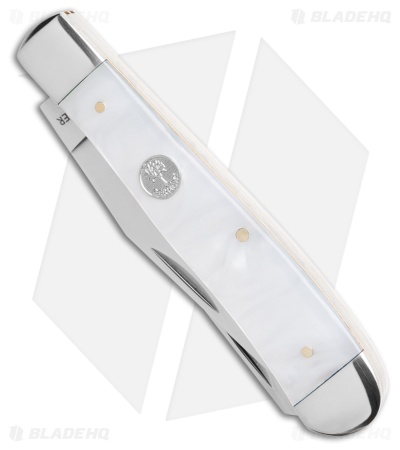 Boker TS 2.0 Trapper Slip Joint Knife Faux Mother Of Pearl (3.2" Satin) 110875