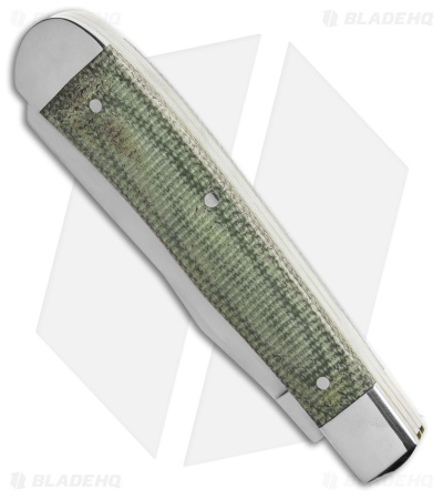 Boker Trapper Slip Joint Knife Canvas Micarta Green (3.2" Satin) 110888
