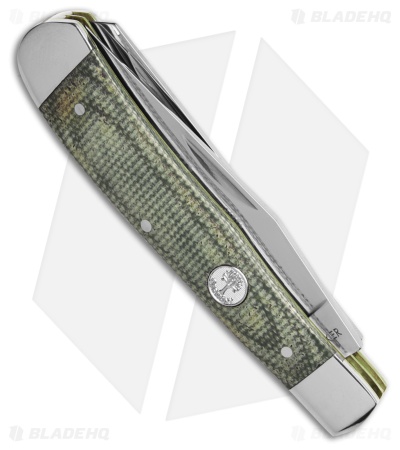 Boker Trapper Slip Joint Knife Canvas Micarta Green (3.2" Satin) 110888