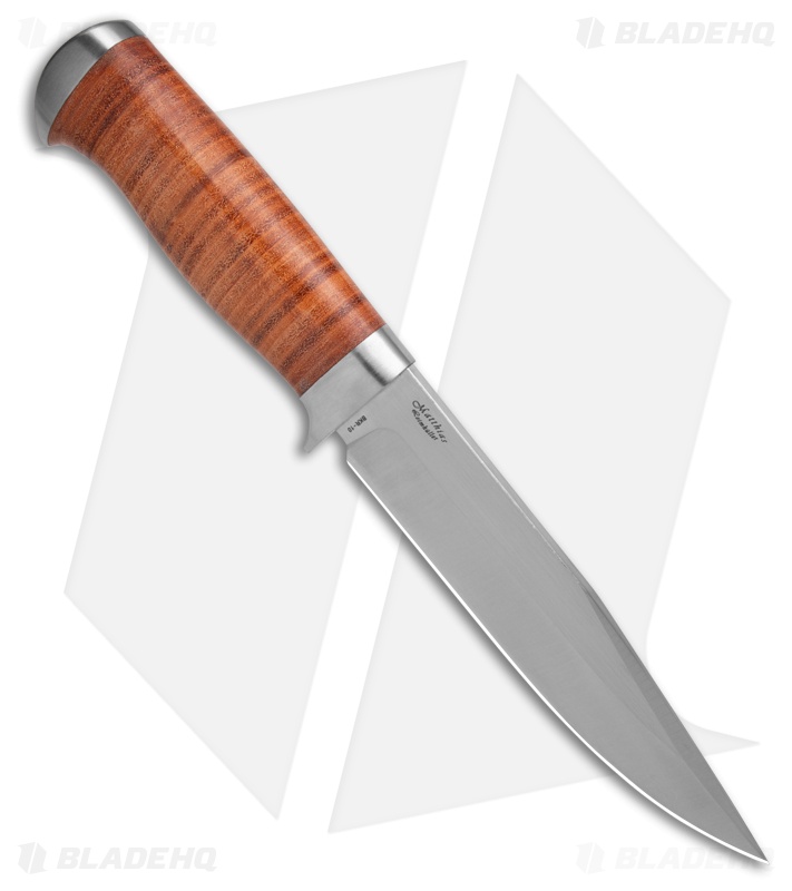 BOKER MAGNUM COLLECTION 2026 - Brown Wood Fixed Blade 