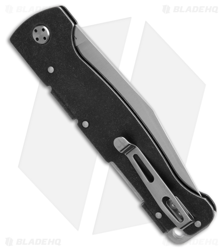 Boker Plus Atlas Backlock Big Pocket Knife Black Stainless Steel (3.5" Satin)