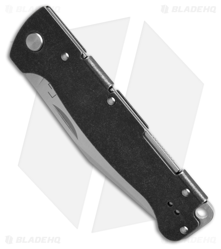 Boker Atlas Pocket Knife Black Steel Clip Point Satin 12C27