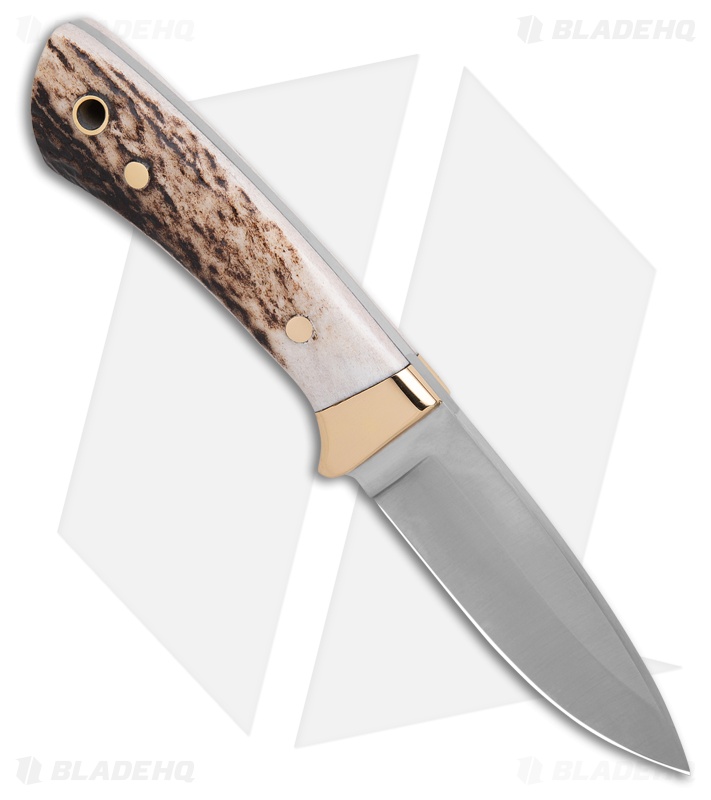 Muela Colibri Fixed Blade Knife Stag  (2.75" Satin)