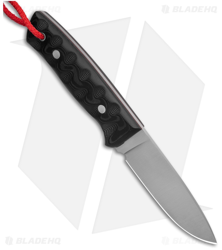 Muela Kodiak Fixed Blade Knife Black Micarta (4" Satin)