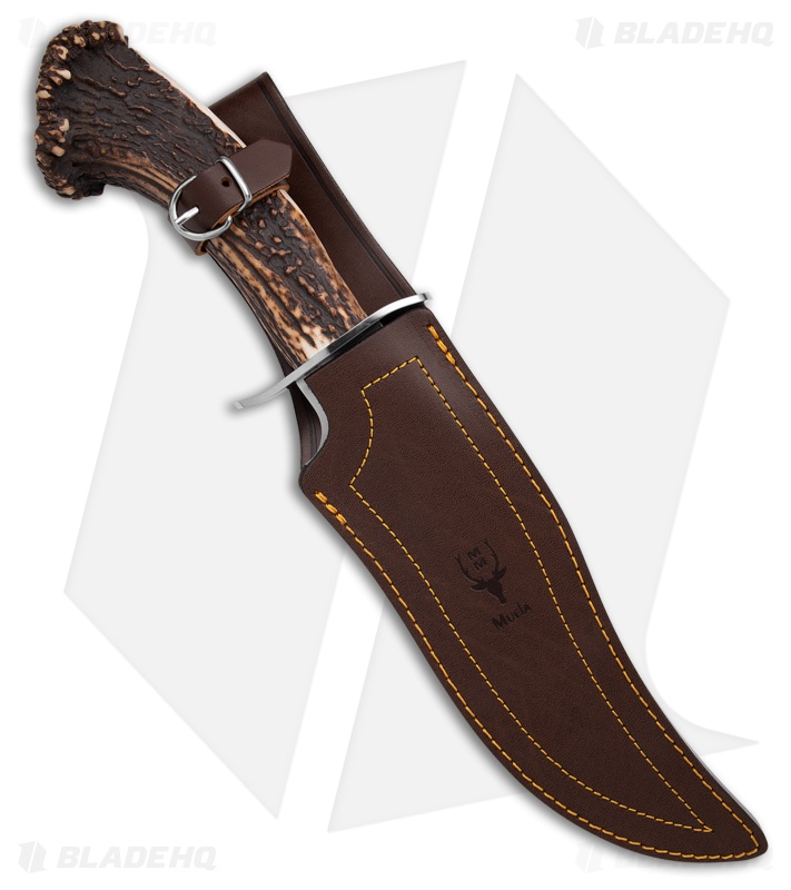 Muela Lobo 23-S Fixed Blade Knife Stag - Blade HQ