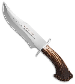 Muela Lobo 23-S Fixed Blade Knife Stag (9.25" Satin)