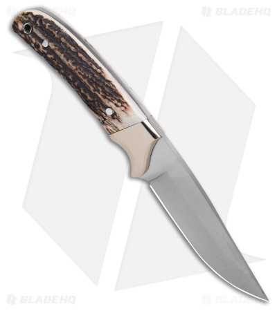 Muela Setter Fixed Blade Knife Stag (4" Satin)