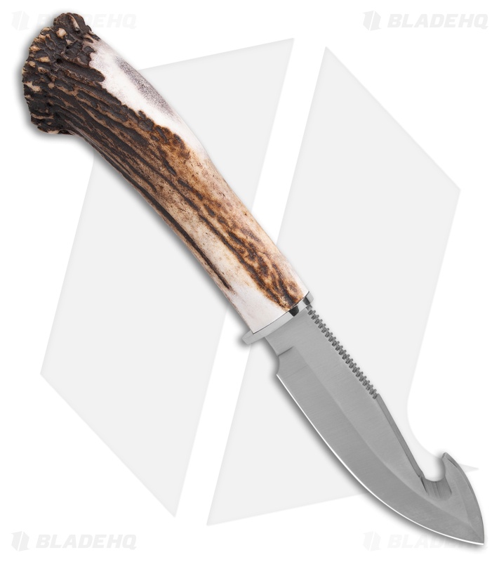Muela Viper-11S Fixed Blade Knife Stag (4.38" Satin)