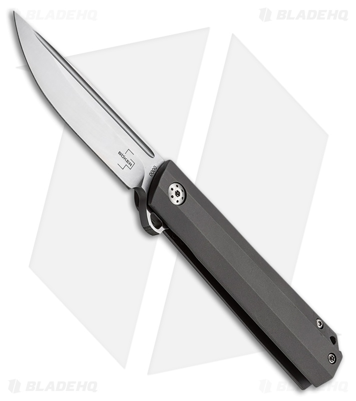 Boker Plus Cataclyst Frame Lock Knife Gray Titanium (3" Satin) 01BO640