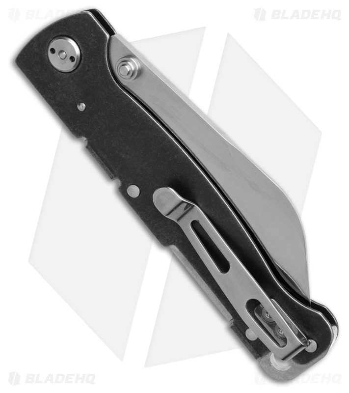 Boker Plus Atlas Sheepsfoot TS Lockback Knife Black SW Stainless Steel (2.7" SW)