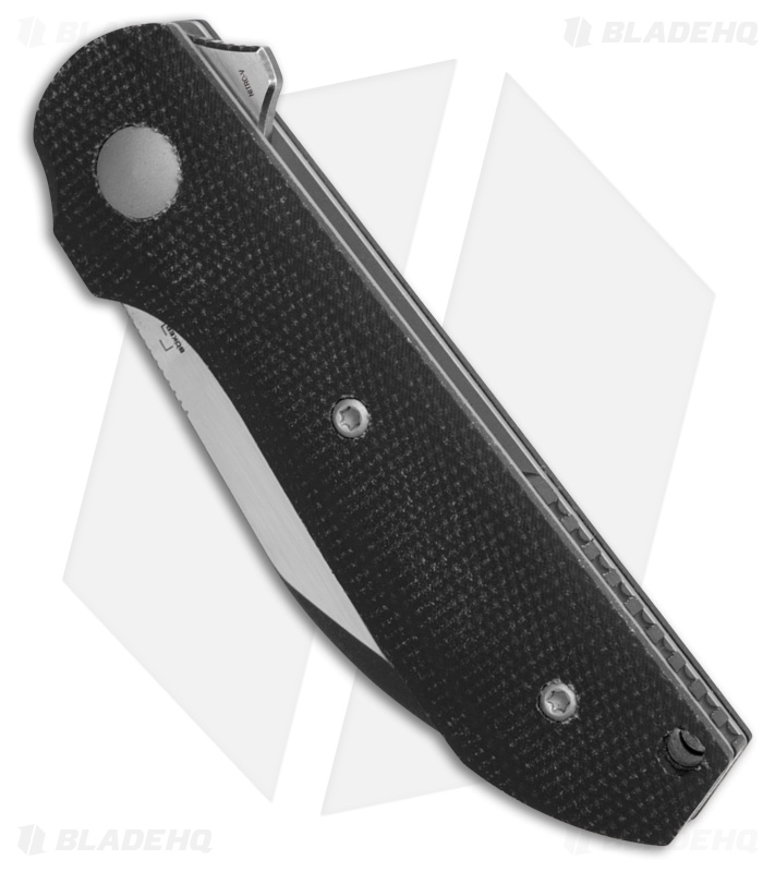 Boker Plus Corvus Liner Lock Knife Black Micarta (2.8" Two-Tone)