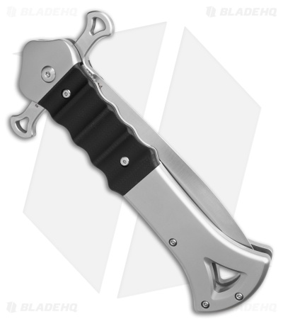 Boker Plus Inarsil Liner Lock Knife Black G-10 (4.7" Satin D2)