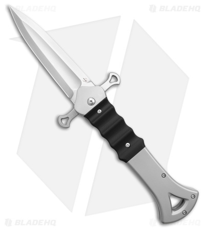 Boker Plus Inarsil Liner Lock Knife Black G-10 (4.7" Satin D2)
