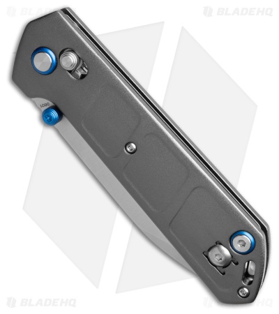 Boker Plus Kihon DC Aluminum Crossbar Lock Gray (3.25 Satin) 01BP0023