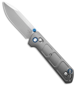 Boker Plus Kihon DC Aluminum Crossbar Lock Gray (3.25 Satin) 01BP0023