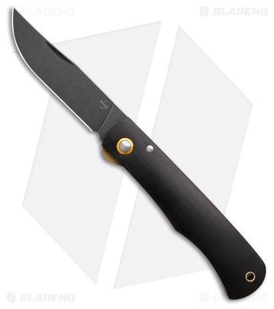 Boker Plus Rusticus Black Wood (3.34" Black) 01BP0040