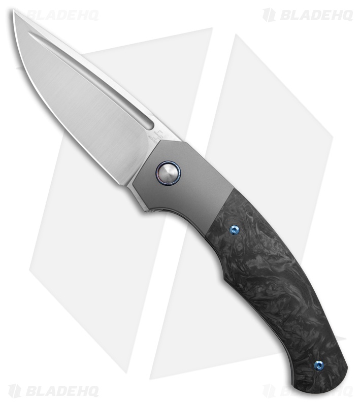 Boker Plus Thierry Savidan Collection 2025 LE Knife Ti + CF (3.4" Satin)