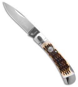 Boker Lockback Knife Amber Jigged Bone (Polish) 110891