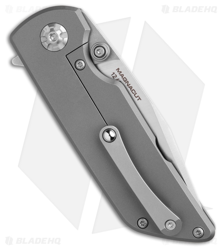 Boker Sherman EDC II Frame Lock Knife Fully Titanium (3" Satin)