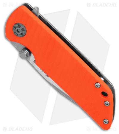 Boker Sherman EDC II Frame Lock Knife Orange G-10 (3" Satin)