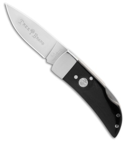 Boker Treebrand Pocket Lockback Knife Black Smooth Bone (2" Satin) 110895